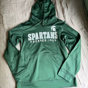 MSU green hoodie